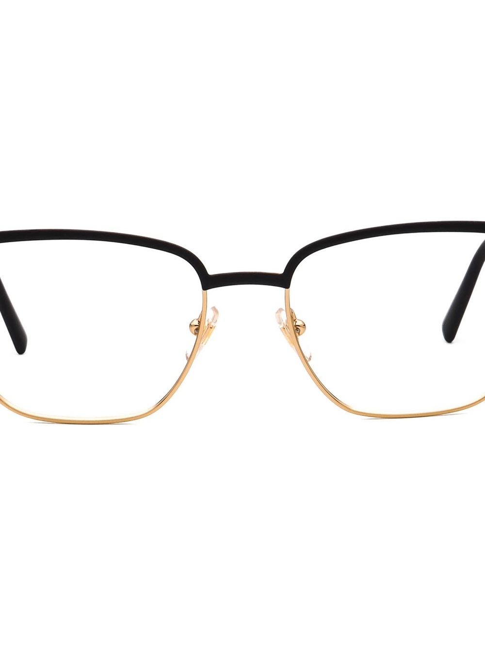 Vintage Versace MOD 1264 1436 Eyeglasses Frames Black Gold Italy 54-18